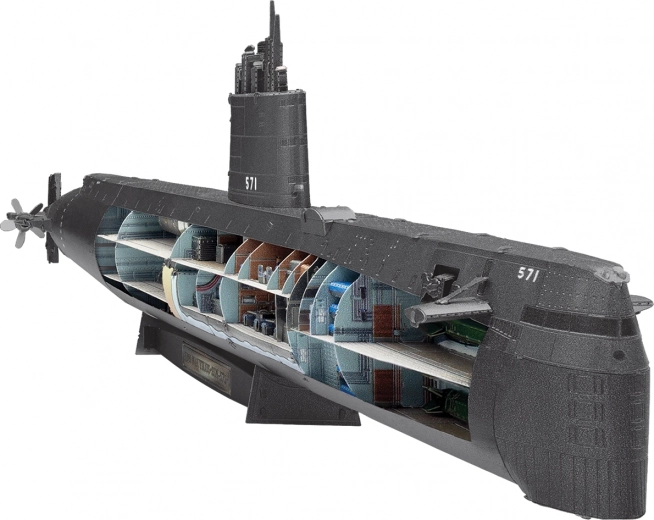 Puzzle 3D en métal METAL EARTH Premium – sous-marin USS NAUTILUS