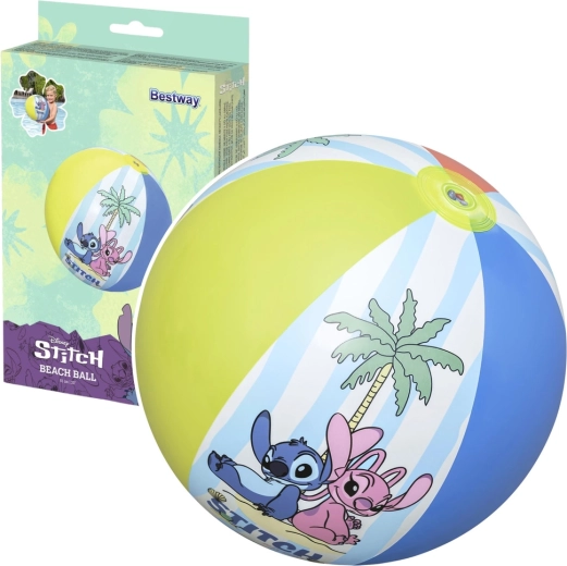 Ballon de plage gonflable pour enfants Bestway Stitch 51 cm