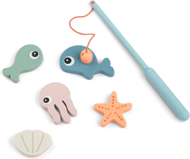 Done by Deer jouet de bain pêche Sea friends