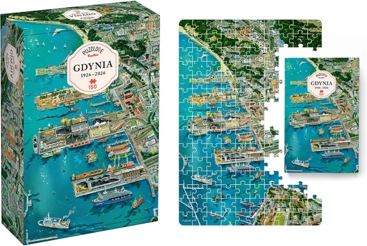 CzuCzu Puzzlove Gdynia 150 pièces