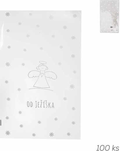Sachets en cellophane Ange 35 × 20 cm, 100 pcs