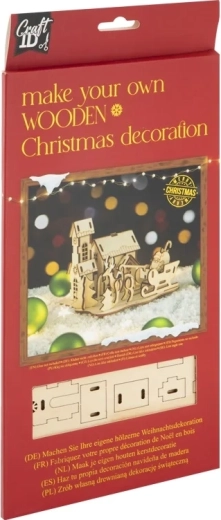 Puzzle 3D en bois Santa – CRAFT ID
