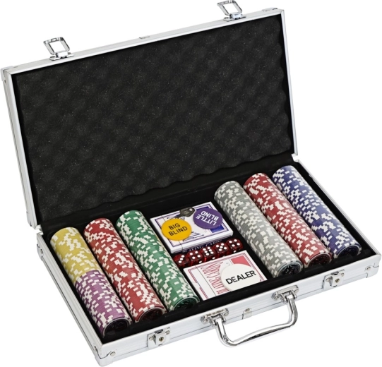 2Kids Toys set de poker en mallette (300 jetons)