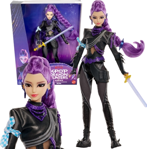 Poupée de combat de collection Rumi KPop Demon Hunters HUNTR/X