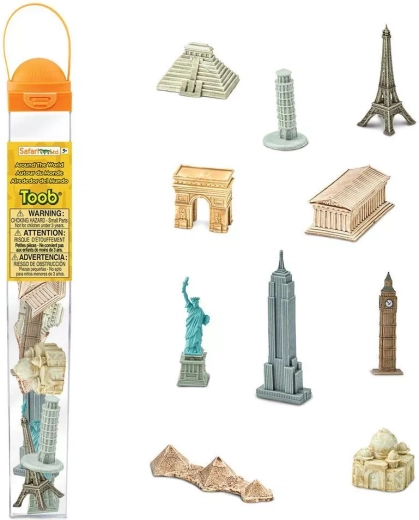 Safari Ltd. Toobs tube des monuments du monde