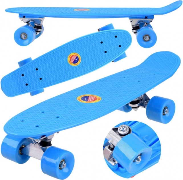 Fiszka skateboard pour enfants jusqu’à 50 kg – Bleu