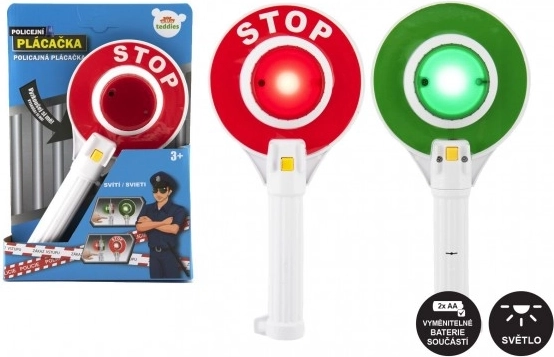 Matraque policière en plastique avec lumière