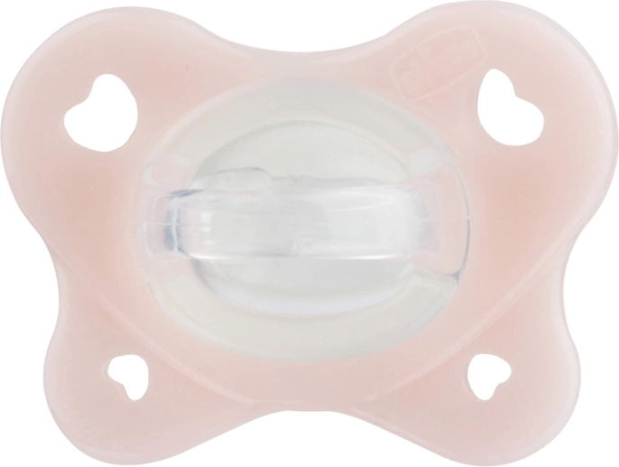 Chicco PhysioForma Dual Soft sucette rose 0–2 mois