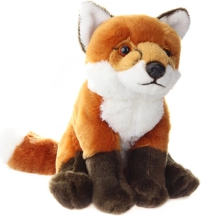 Renard en peluche 24 cm