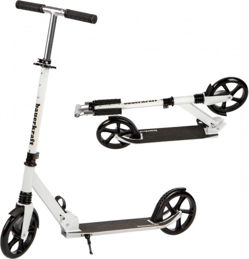 trottinette urbaine pliable pour enfants et adolescents avec hauteur réglable 95–105 cm et roues 200 mm