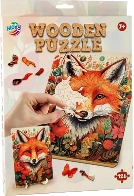 Puzzle en bois CCG renard – 126 pièces
