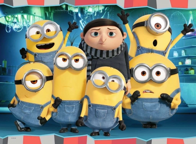 RAVENSBURGER Puzzle Minions 2 : Le méchant arrive XXL 150 pièces