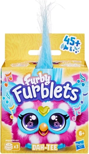 Furby Furblets Dah-Tee mini peluche interactive avec clip
