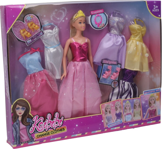 Poupée princesse avec ensemble de robes 30 cm
