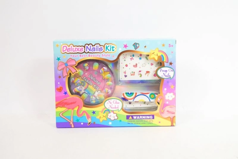 Kit pour ongles avec autocollants