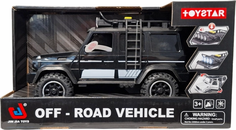 Voiture tout-terrain off-road avec lumière et son