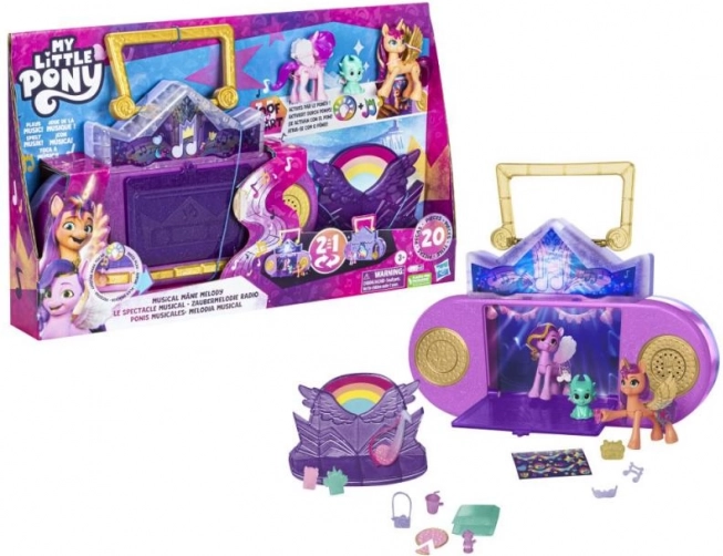 My Little Pony set musical 2 en 1 avec la princesse Pipp