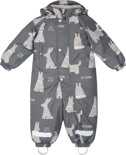 Combinaison d’hiver Leokid Old friends gray 9–12 mois (taille 74)