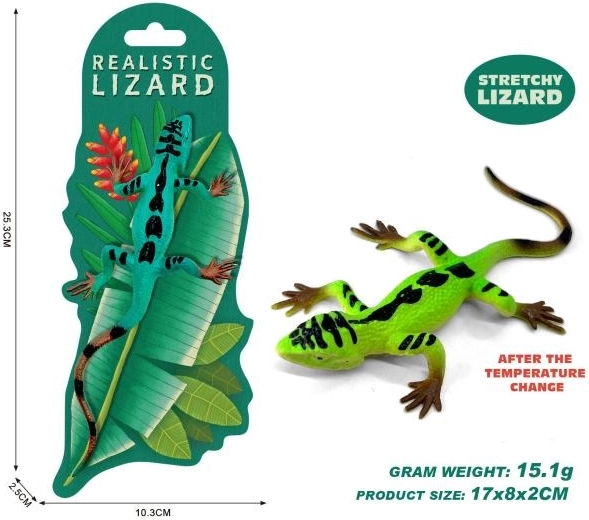 Lézard interactif MAGANA changeant de couleur