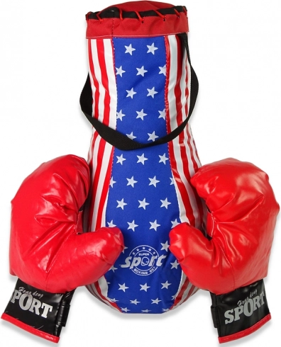 Set de boxe pour enfants avec sac et gants