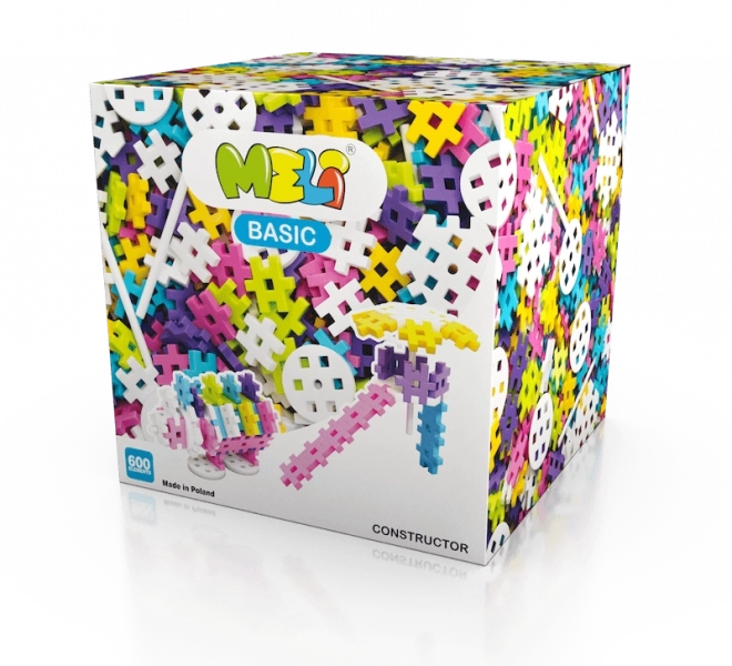 Jeu de construction MELI Constructor Pink 600 pièces