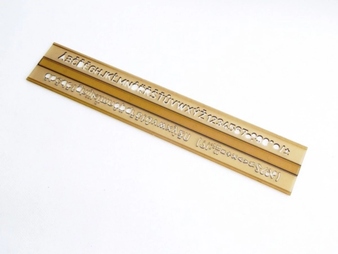 KOH-I-NOOR gabarit de lettres 5 mm pour porte‑mine