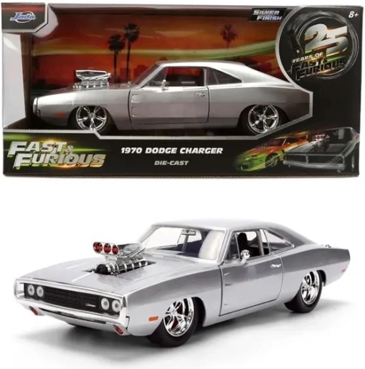 Jada Dodge Charger 1970 du film Fast and Furious, édition anniversaire 1:24