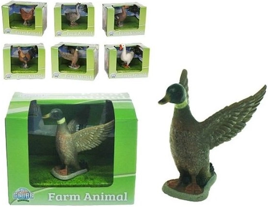 Figurine d’animal de ferme – canard, poussin ou oie