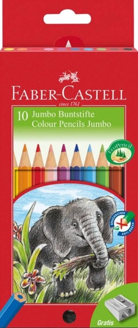 Crayons Jumbo avec taille-crayon