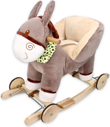 Adam Toys âne à bascule avec siège et roulettes - 1 pièce