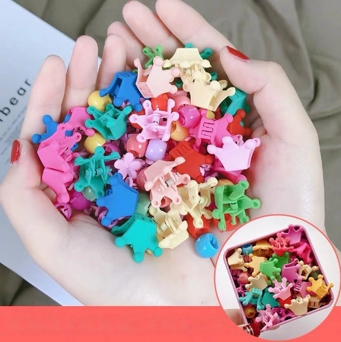 Pinces grenouille pour cheveux - couronne