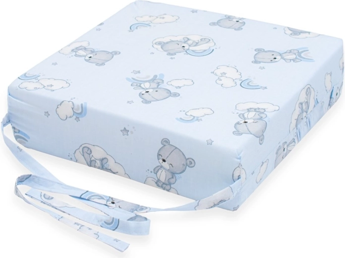 Réhausseur pour chaise enfant New Baby Basic Bear, bleu