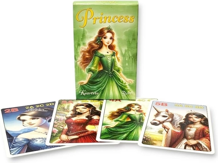 Quartet Princesses – jeu de cartes 32 cartes