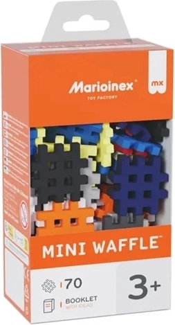 Mini jeu de construction en forme de gaufre – 70 pièces