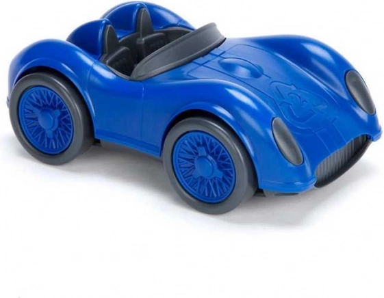 green toys voiture de course bleue