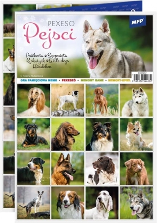 Pexeso pour enfants Chiots sur 3xA4