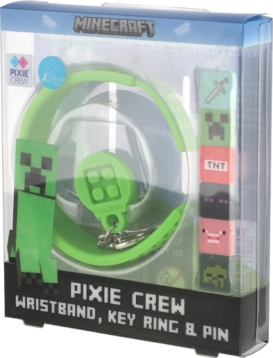 Set Pixie Crew 3 en 1 bracelet, porte-clés et badge