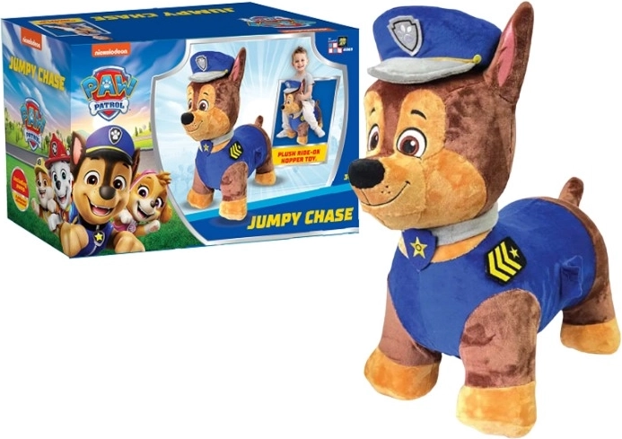 Diamant Paw Patrol peluche sauteur Chase