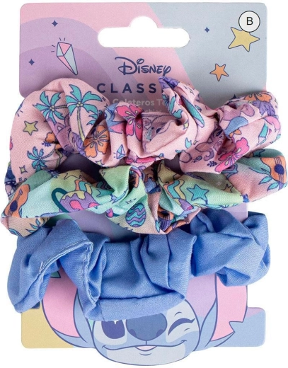 Ensemble de chouchous en tissu Disney Lilo & Stitch Stitch (3 pcs)