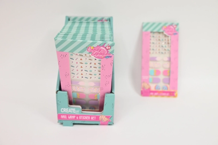 Create it! Candy – set d’autocollants pour ongles