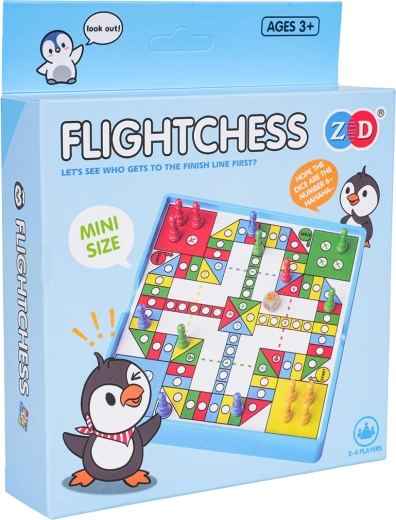 Jeu de société de voyage Ludo – pingouins