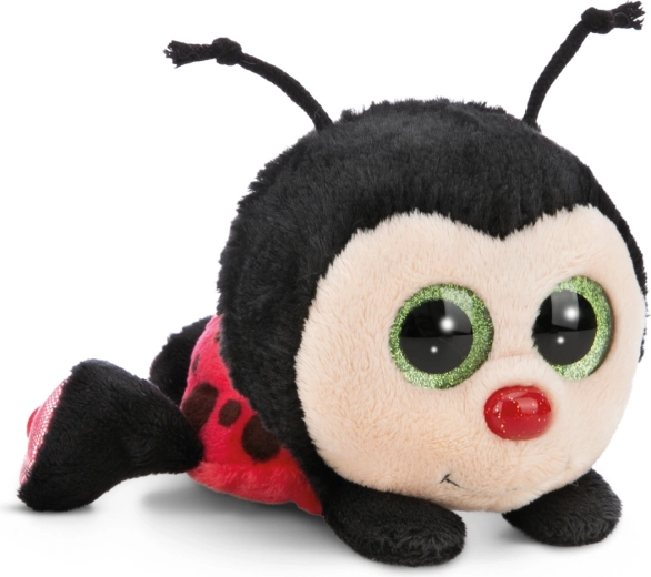 NICI Glubschis coccinelle en peluche Lily May 15 cm allongée