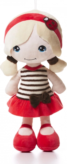Poupée en peluche/tissu Levenya Anette à câliner pour le lit