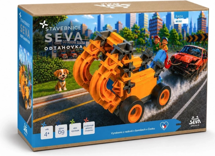 Seva mini dépanneuse – kit de construction 69 pièces
