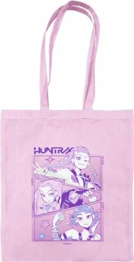 Sac en coton K-POP Demon Hunters – rose