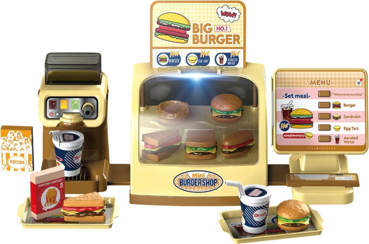 Restaurant interactif pour enfants Woopie Big Burger