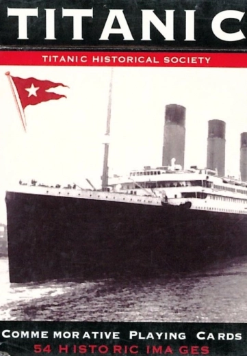 Cartes à jouer sur le thème du Titanic