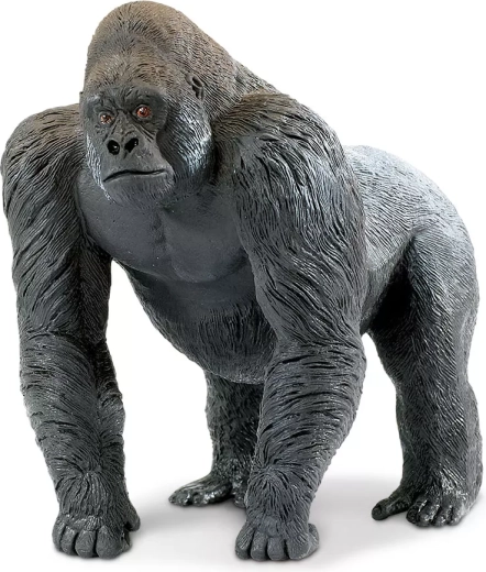 Safari Ltd. mâle gorille à dos argenté - figurine réaliste