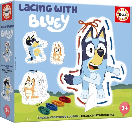 Educa lot de laçage avec Bluey
