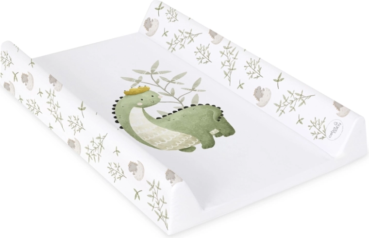 Ceba Baby matelas à langer rigide pour lit bébé Ultra Light Dino King 50 × 70 cm